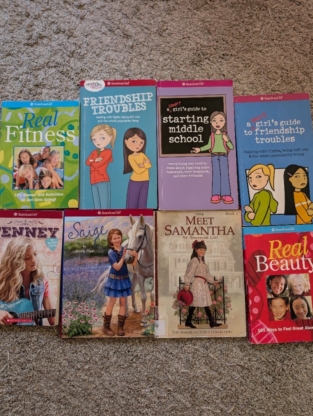 Lot Of American Girl books (Includes 8 Books)